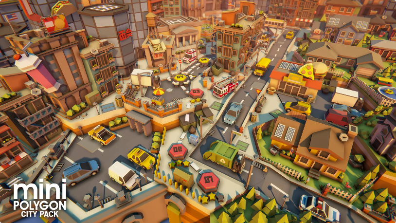 Screenshot_2020-06-08 POLYGON MINI - City Pack 3D 外观 Unity Asset Store(1).png